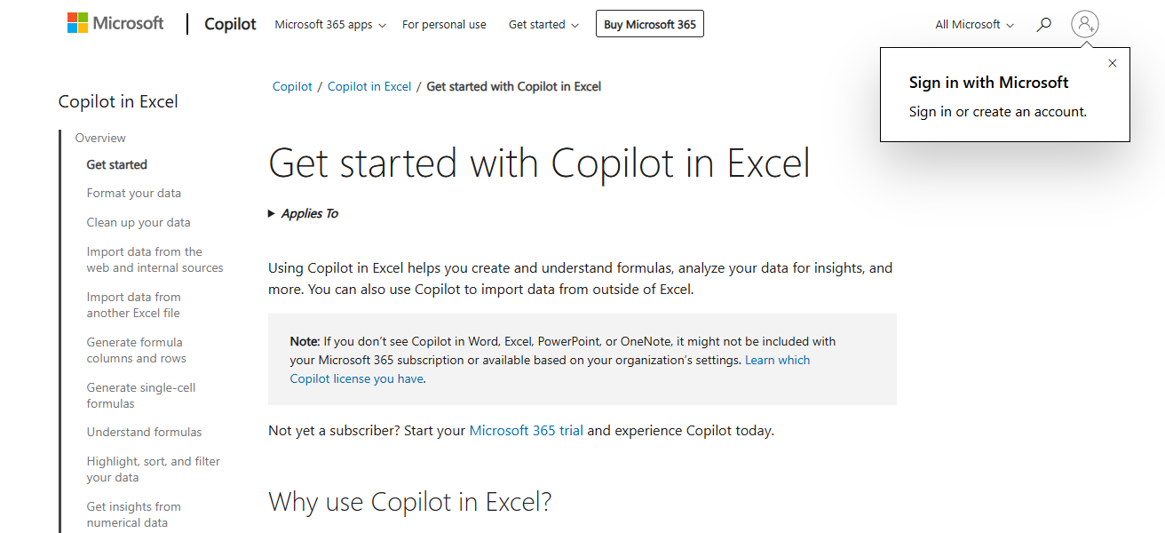 10. Copilot in Excel