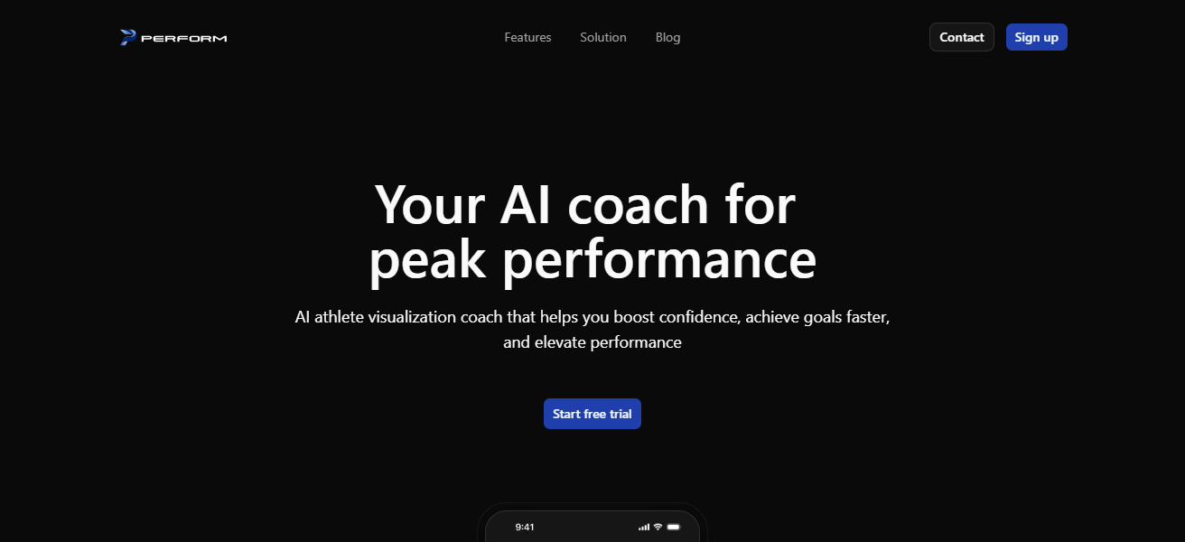 4. Perform - AI Mindset Coach