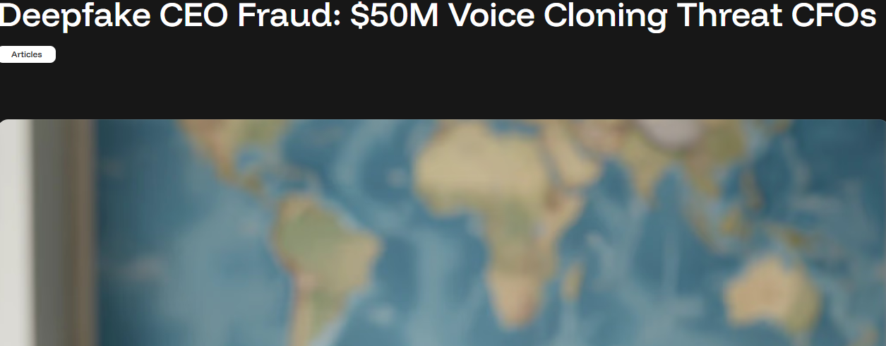 Deepfake CEO Scam