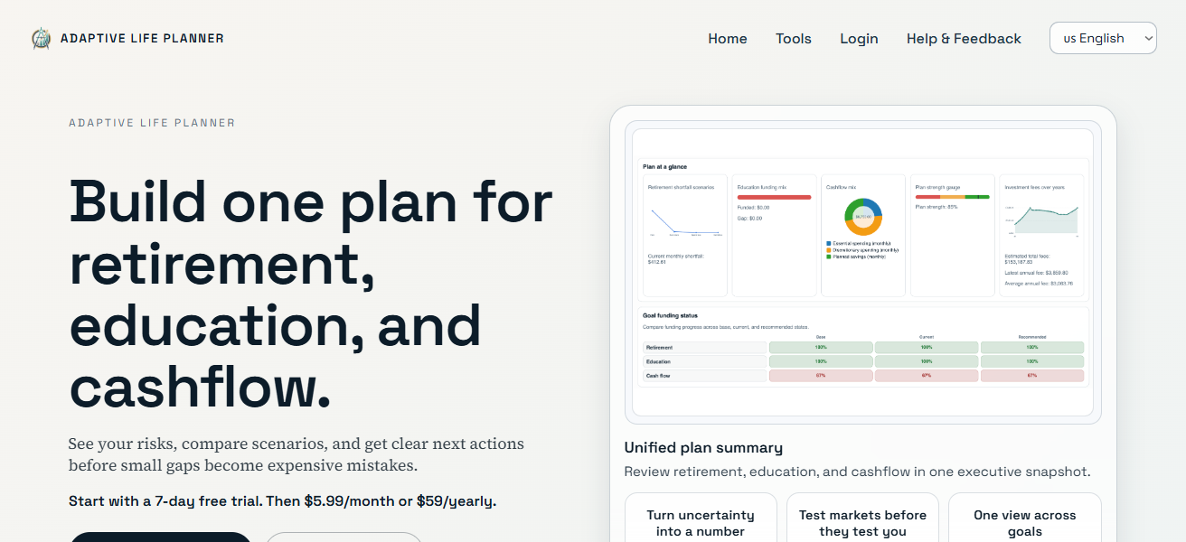 AdaptiveLife Planner