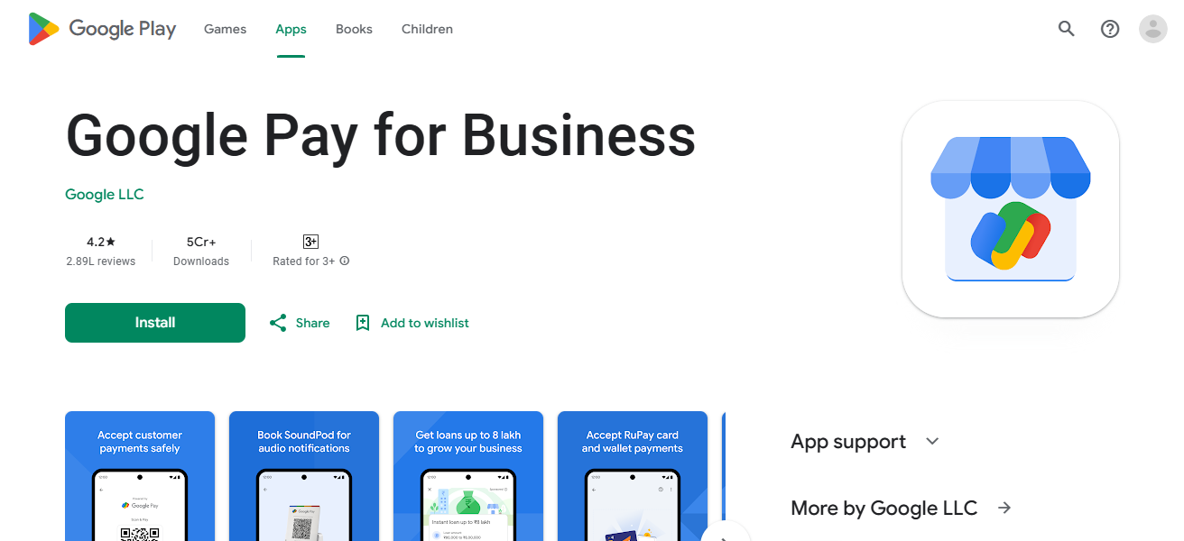 Google Pay Business