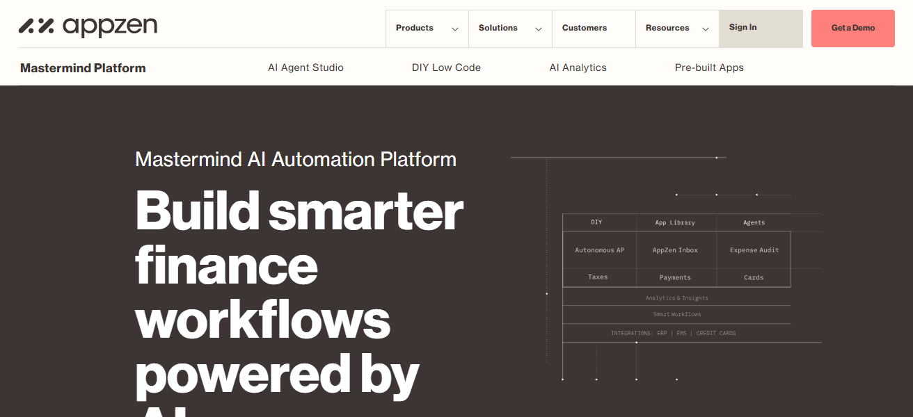 AppZen Mastermind Platform