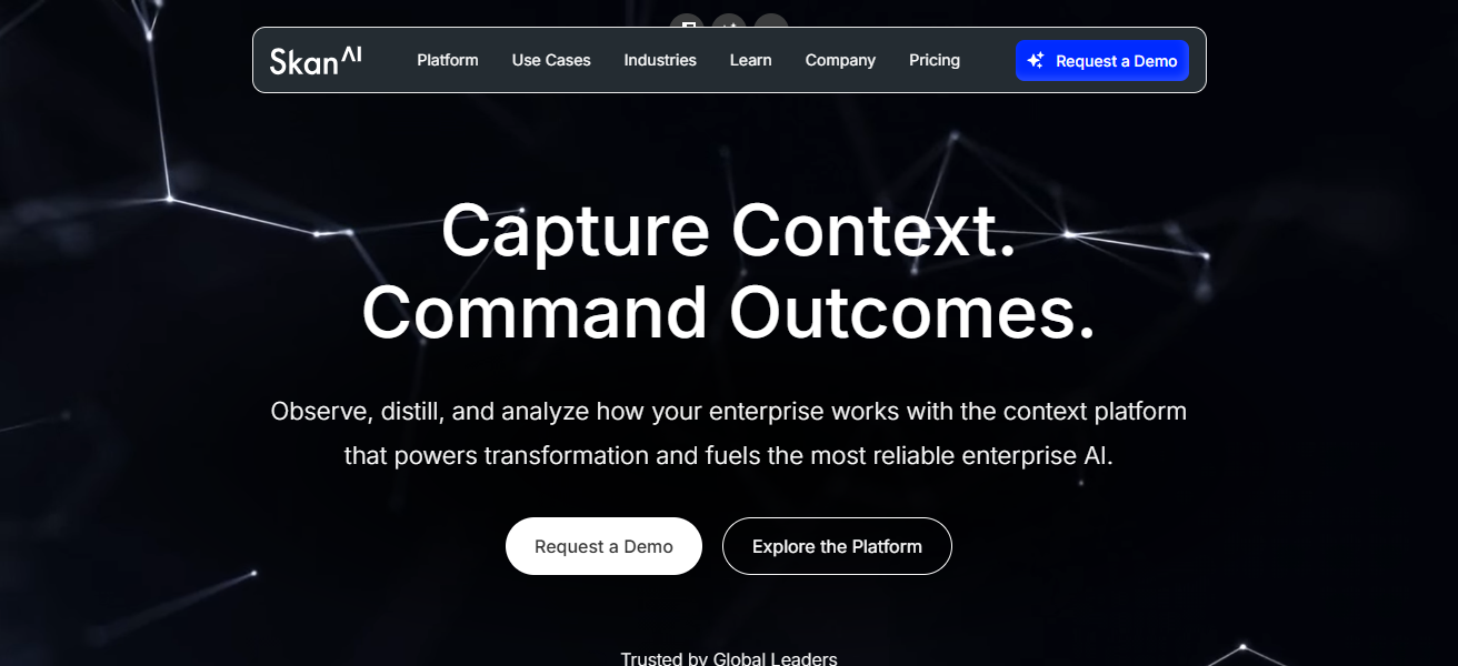 Skan AI
Focuses on process discovery and operational insight, analyzing user interactions with software syste