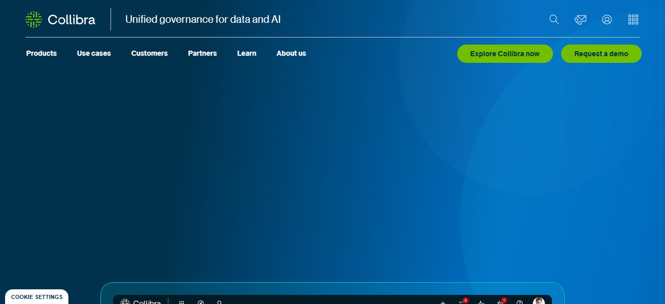Collibra Data Intelligence Cloud
Collibra is an enterprise governance