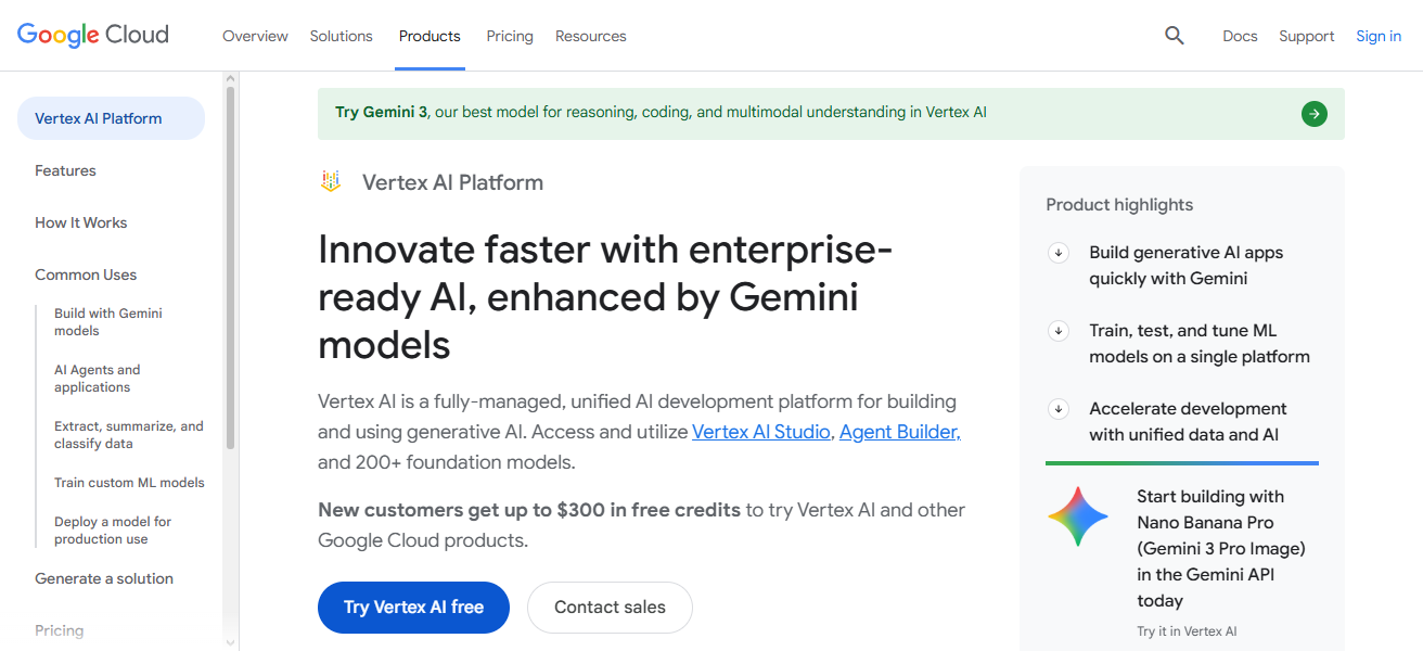 Google Cloud Vertex AI