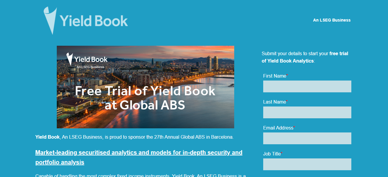 Yield Book (An LSEG Business)