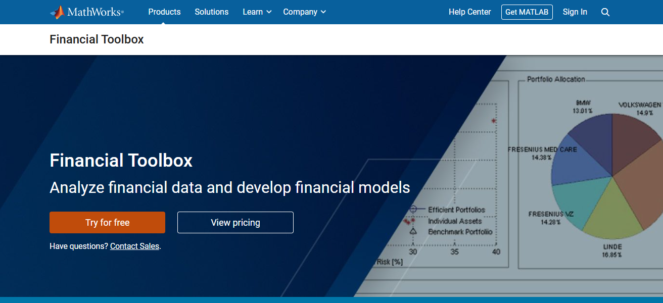  MATLAB Financial Toolbox