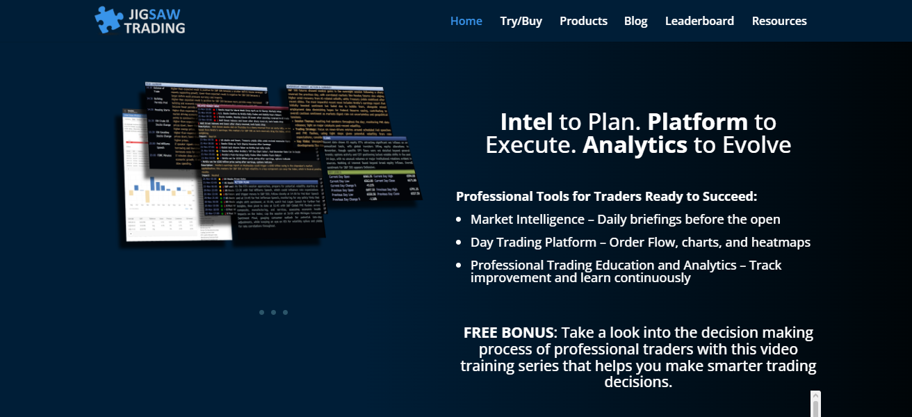 Jigsaw Trading Tools