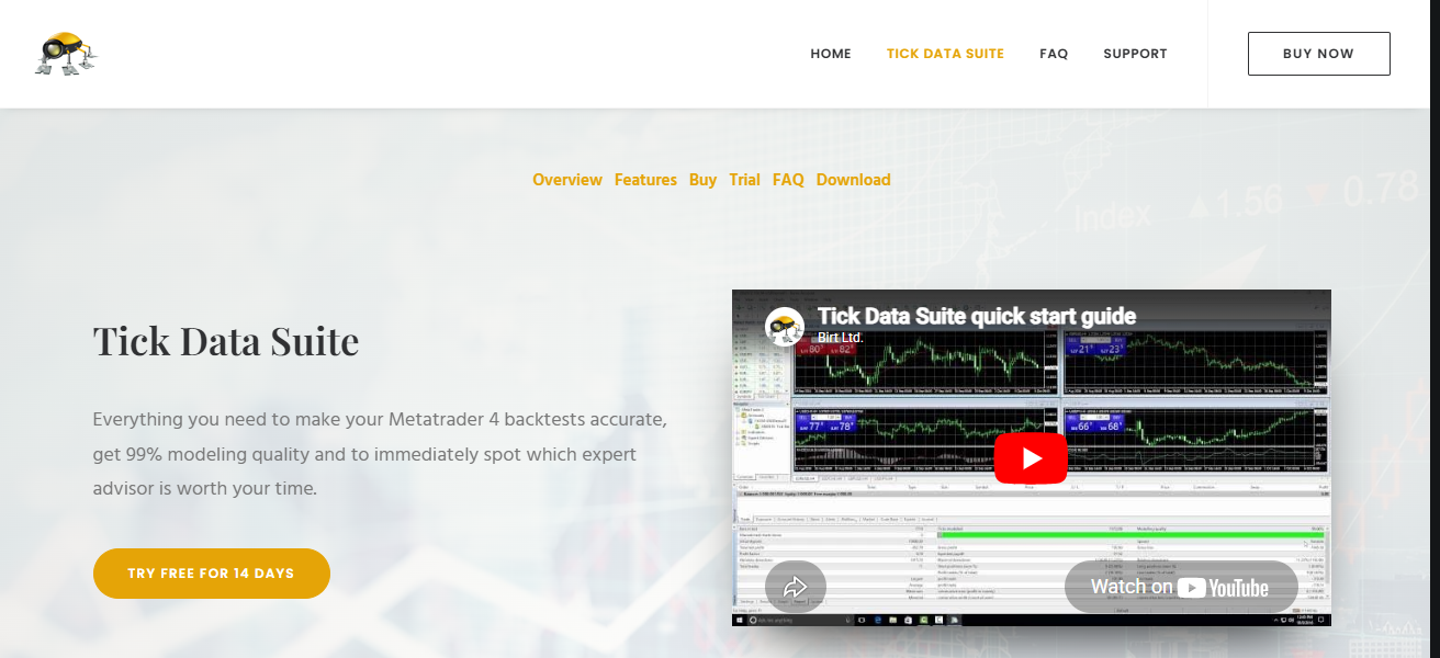  Tick Data Suite