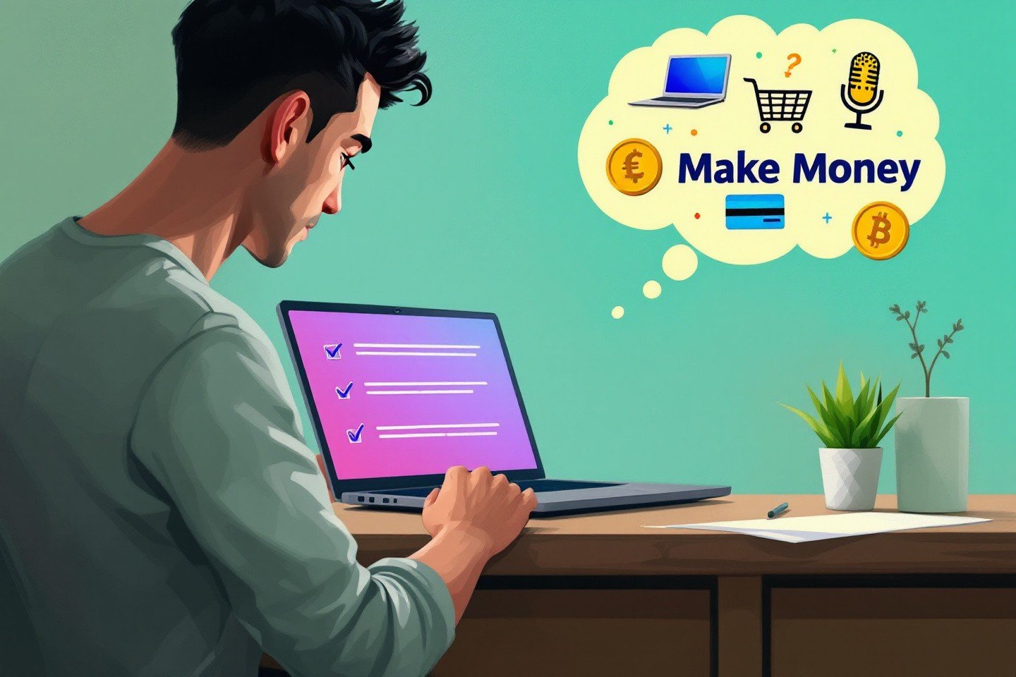 You Earn Money In Several Ways
