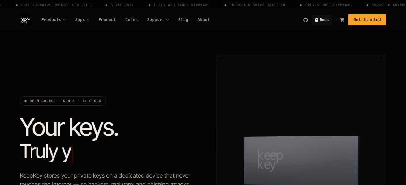17 Best Cold Storage Wallets for The Next Crypto Bull Run 16 KeepKey