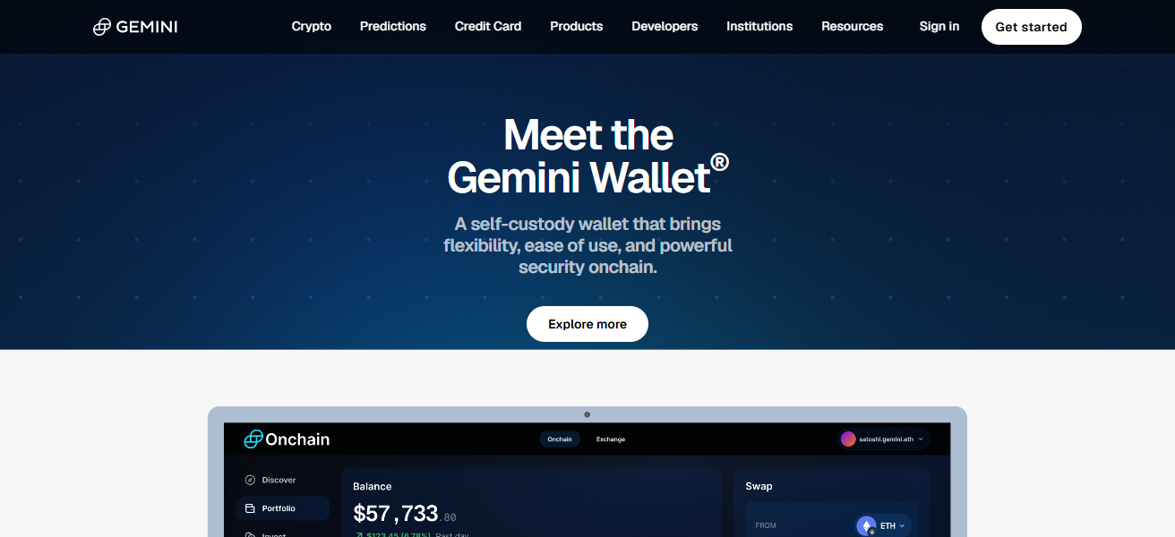 Gemini Wallet