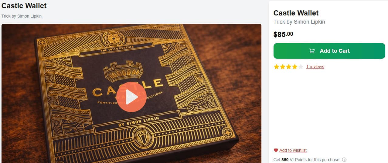 Castle wallet