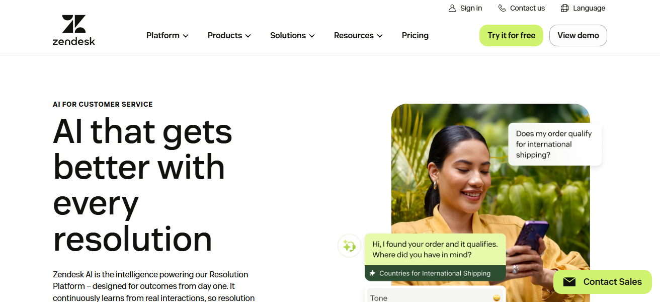 Zendesk AI
