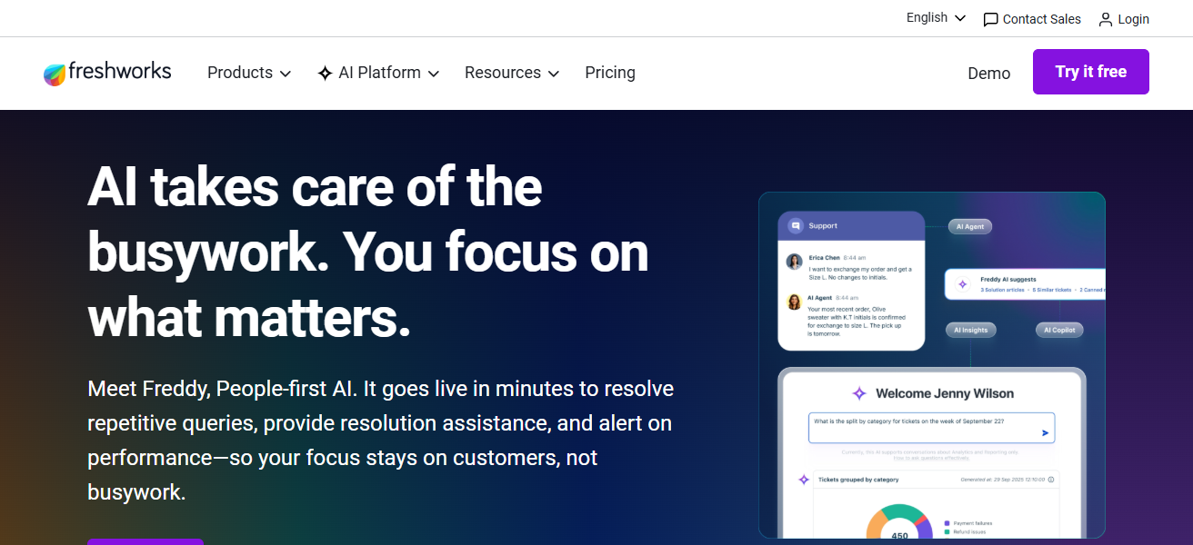 Freshworks AI