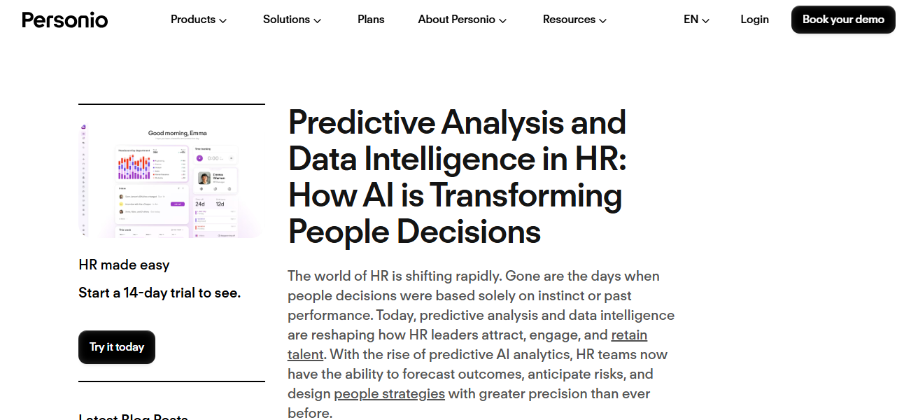 Predictive HR AI
