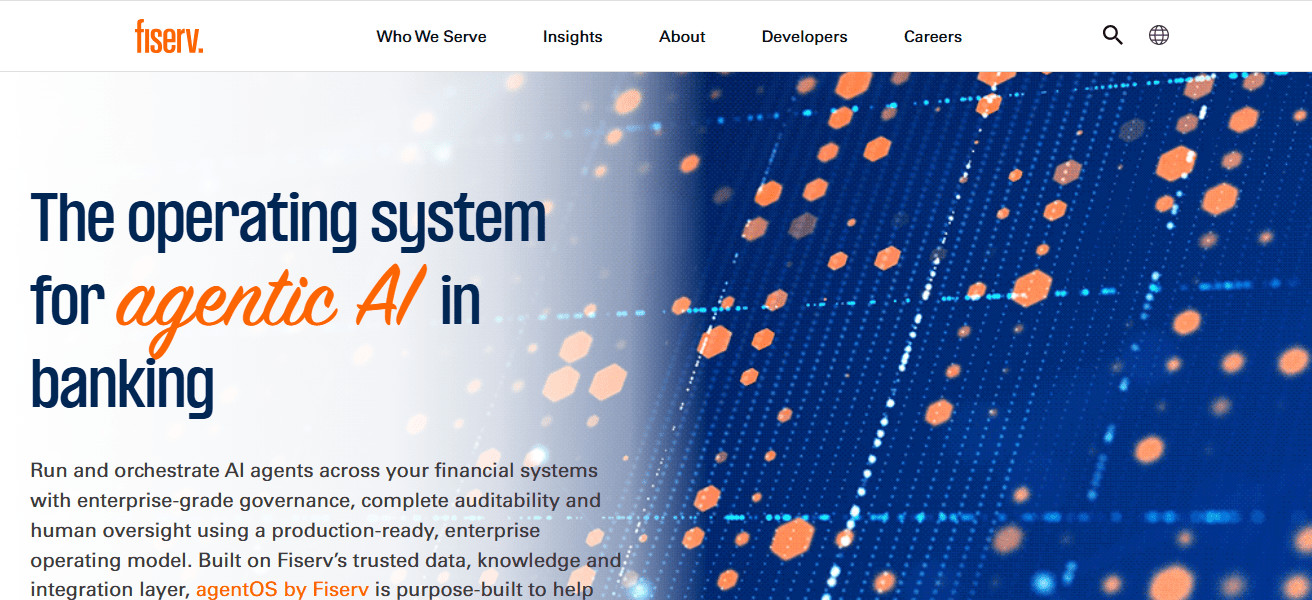 Fiserv agentOS Banking Platform