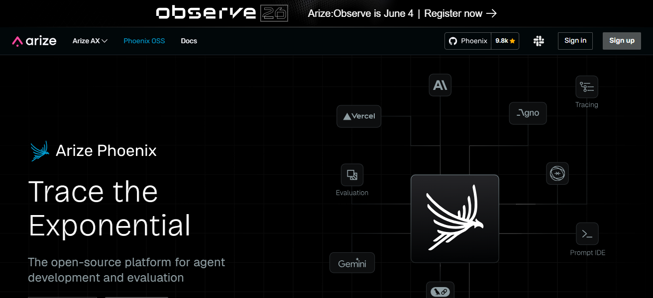 10 Best AI Agent Observability Tools For Production 24 Phoenix by Arize