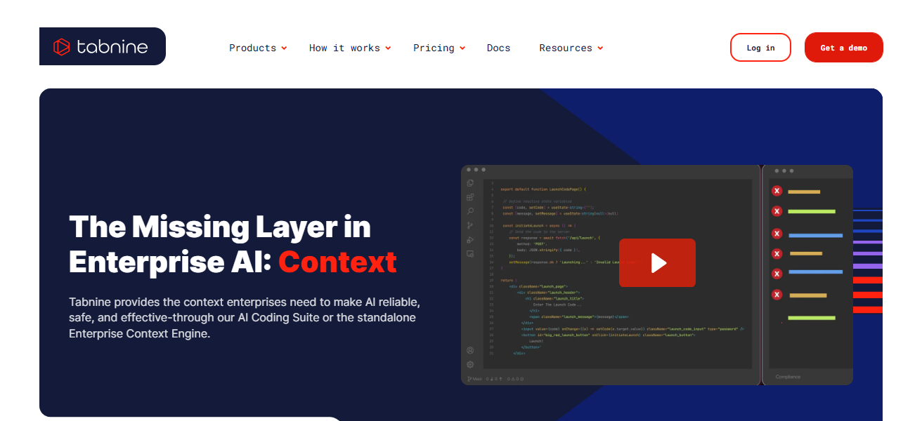 10 Best AI Coding Agents for Autonomous Software Engineering 24 Tabnine AI
