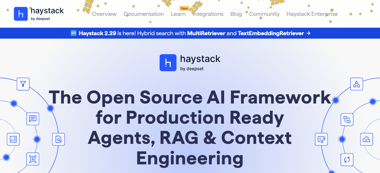 10 Best Open-Source AI Agent Frameworks for Developers 2026 24 Haystack