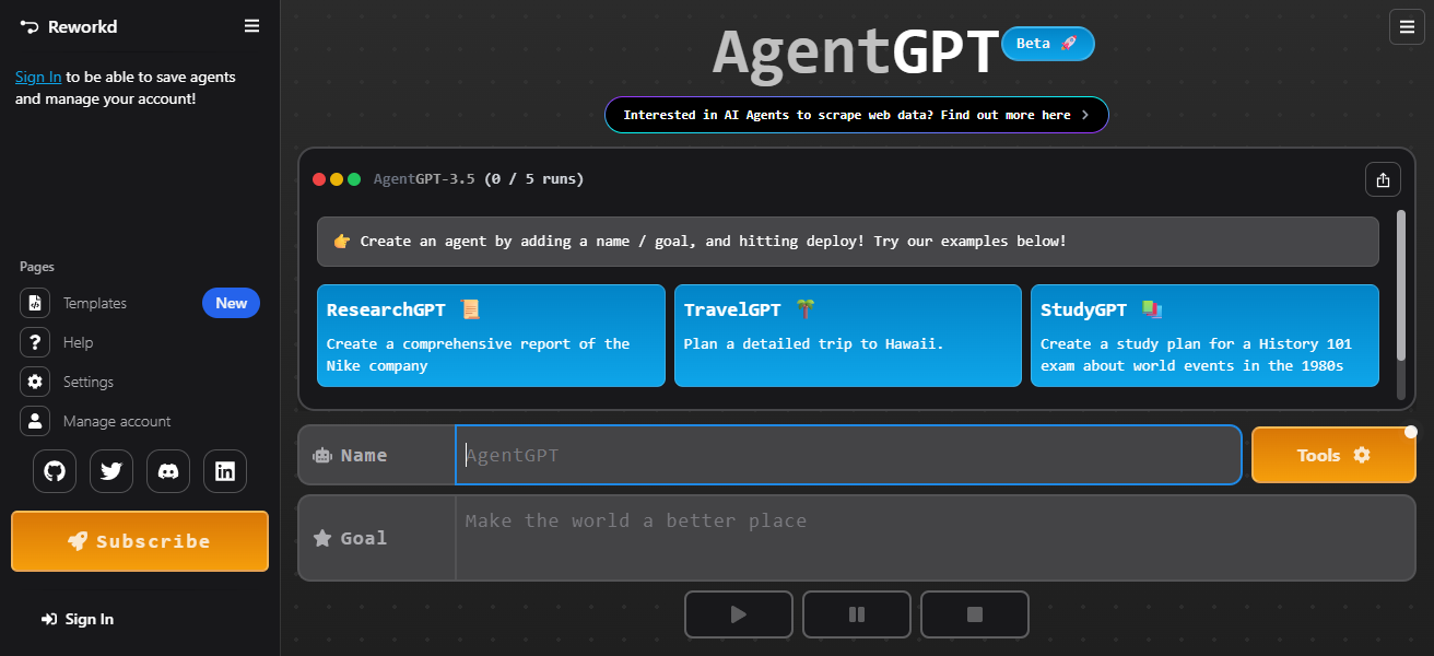 10 Best Open-Source AI Agent Frameworks for Developers 2026 26 AgentGPT