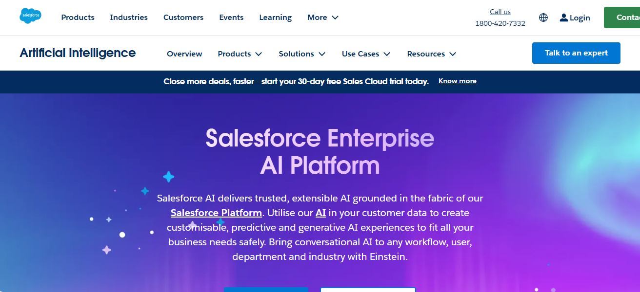 10 Best Secure Enterprise AI Platforms For Advertising Teams 23 Salesforce Einstein