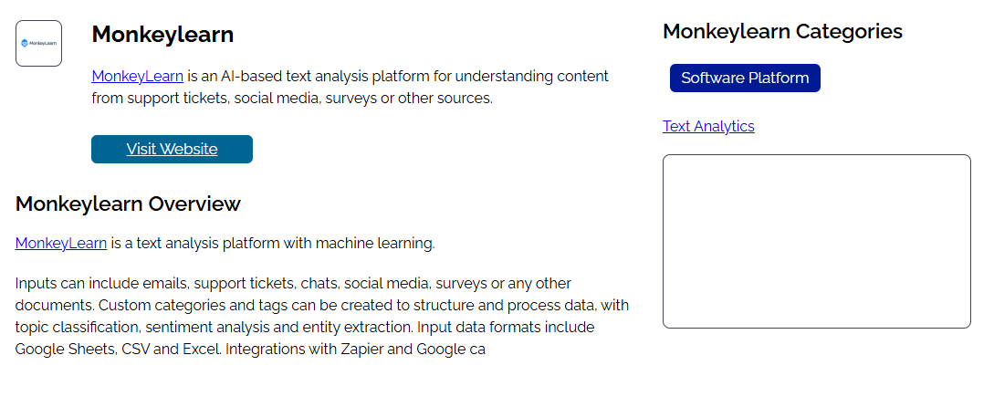 MonkeyLearn