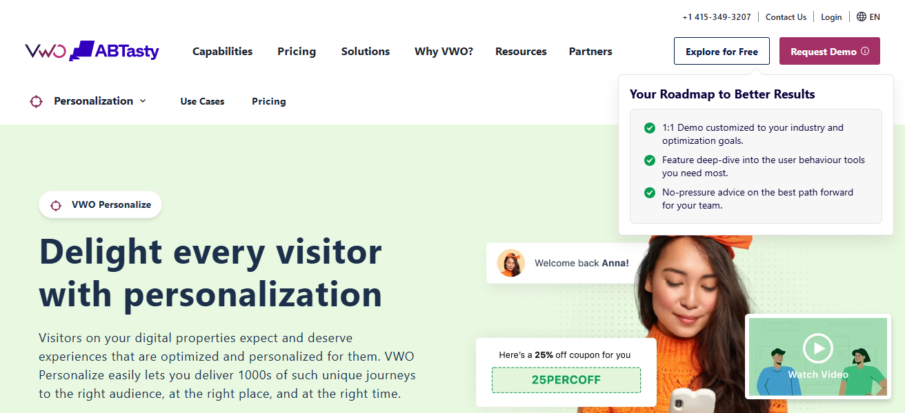 VWO Personalize