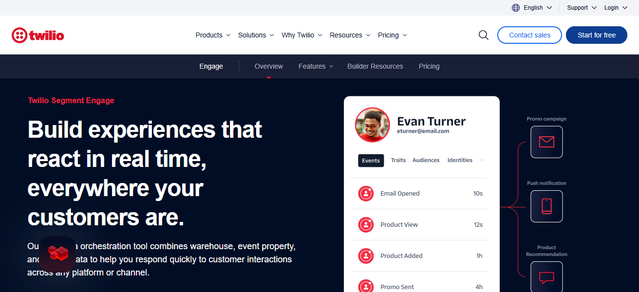 Segment (Twilio Engage)