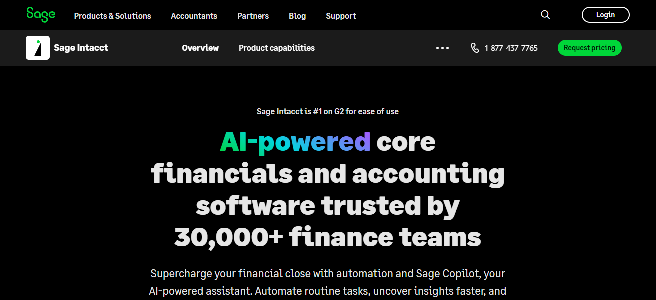 Sage Intacct (Core Finance)