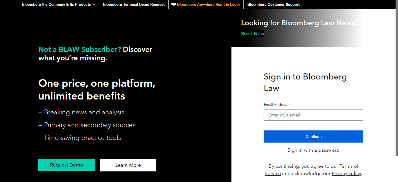 Bloomberg Law