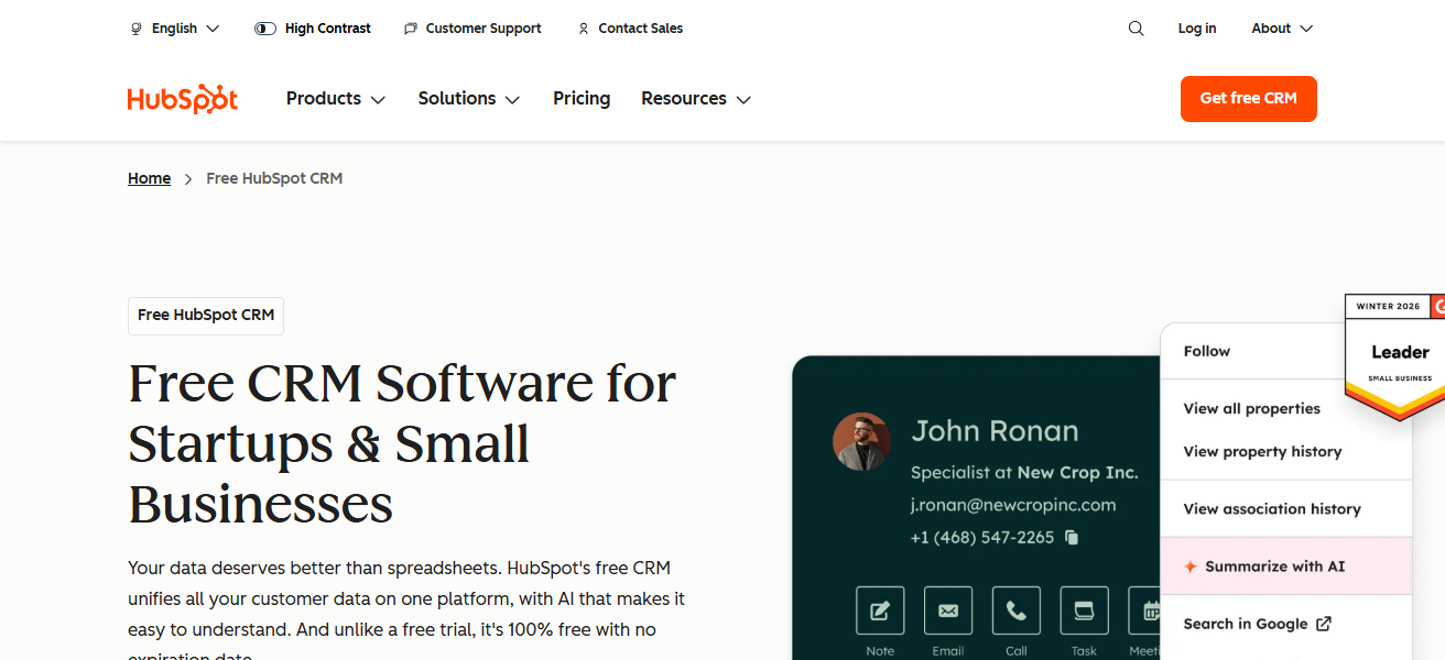 HubSpot CRM