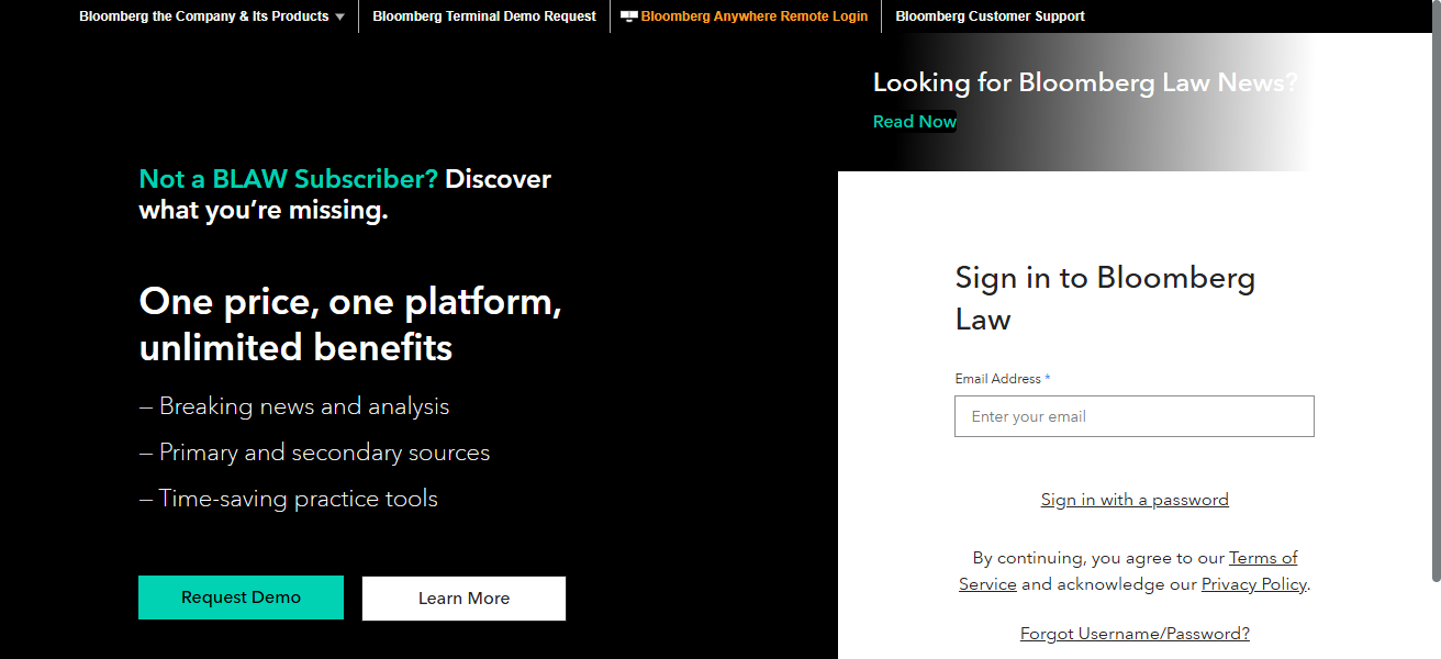 Bloomberg Law