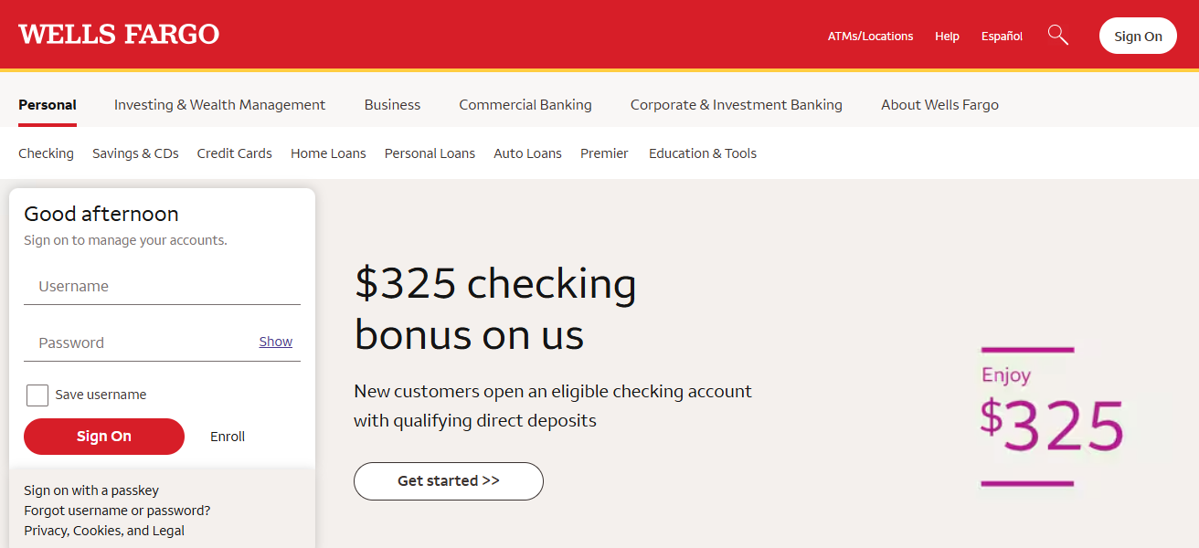  Wells Fargo