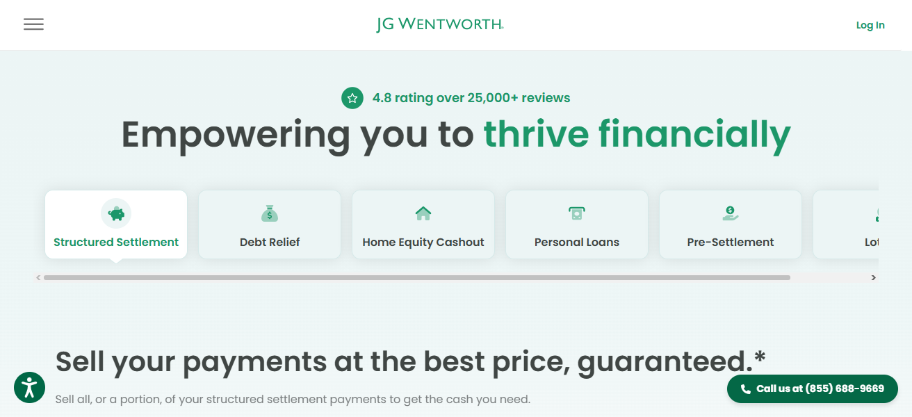. JG Wentworth