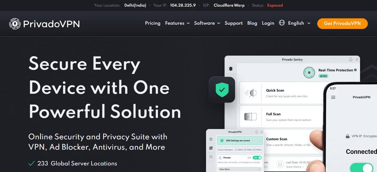 PrivadoVPN