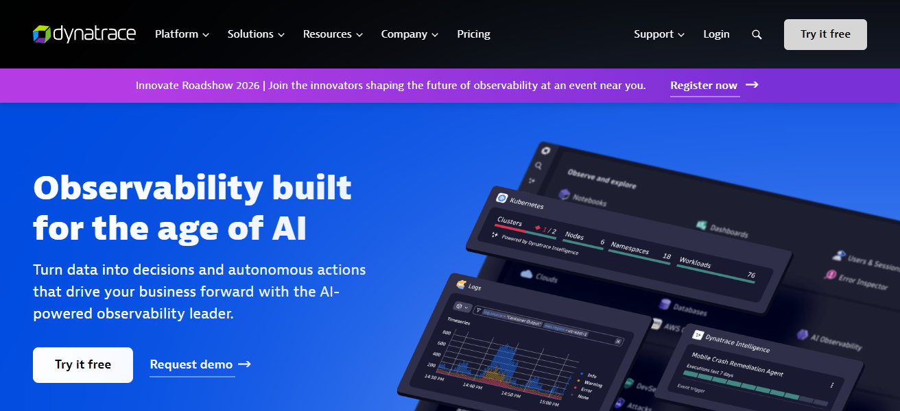 10 Best Network Monitoring Tools for Edge Infrastructure 26 Dynatrace