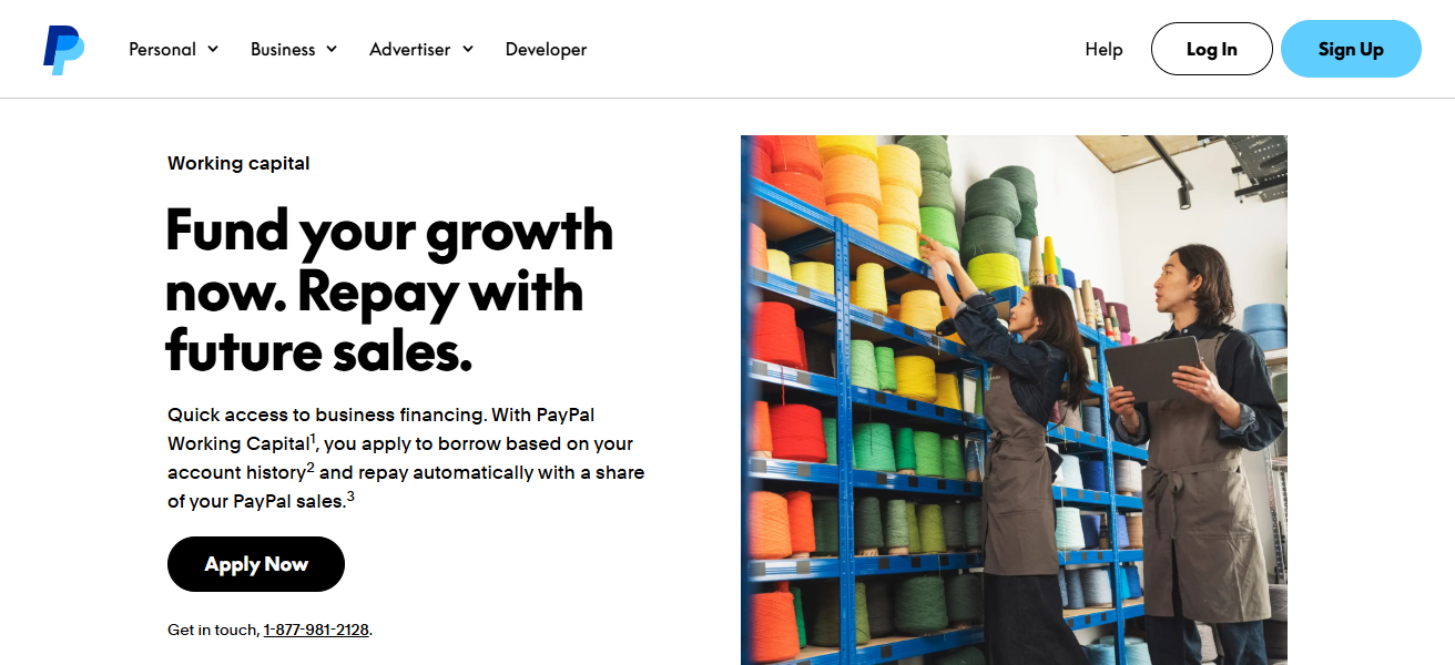 PayPal Working Capital