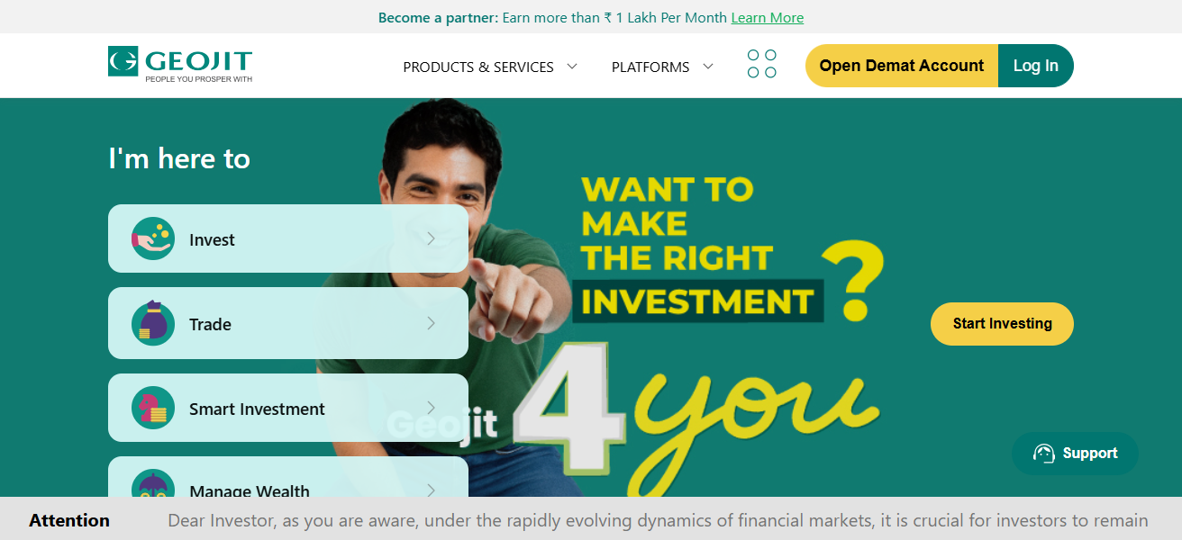 Geojit Financial Services