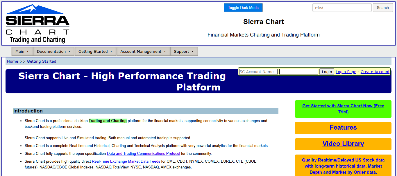 Sierra Chart