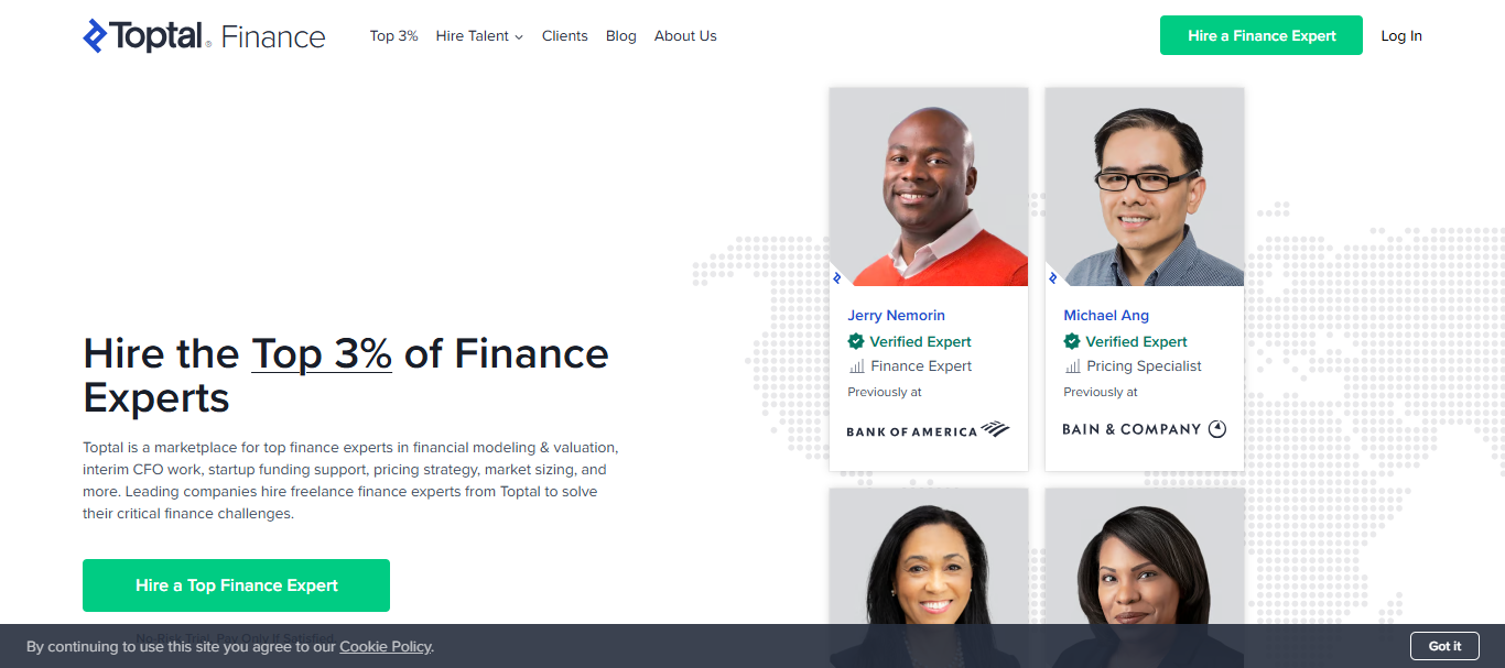 Toptal Finance Experts