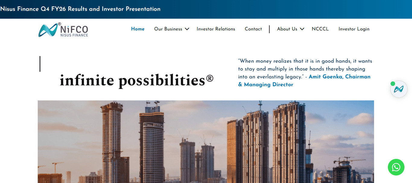 Nisus Finance Real Assets Platform