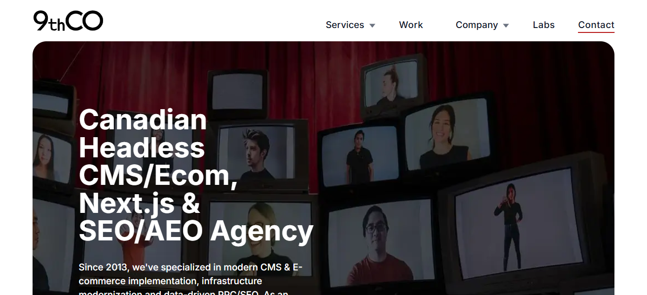 10 Best Canadian Enterprise AEO Agencies for E-commerce Brands 22 9thCO Inc.