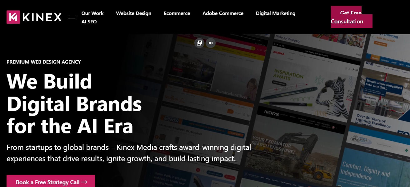 10 Best Canadian Enterprise AEO Agencies for E-commerce Brands 25 Kinex Media