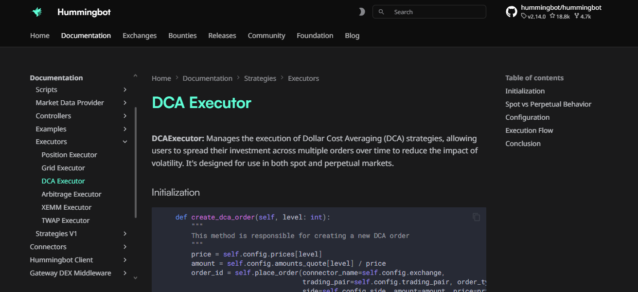 10 Best Self-Managed DCA Scripts for Bitcoin Accumulation 29 Hummingbot DCA Script