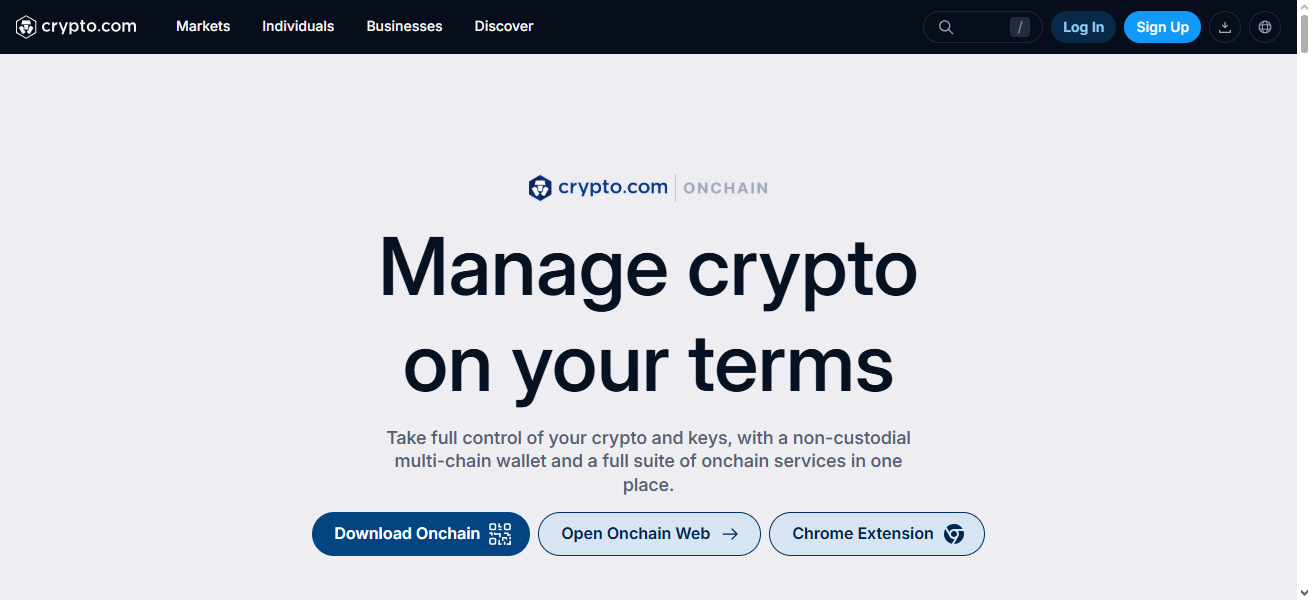 Crypto.com DeFi Wallet