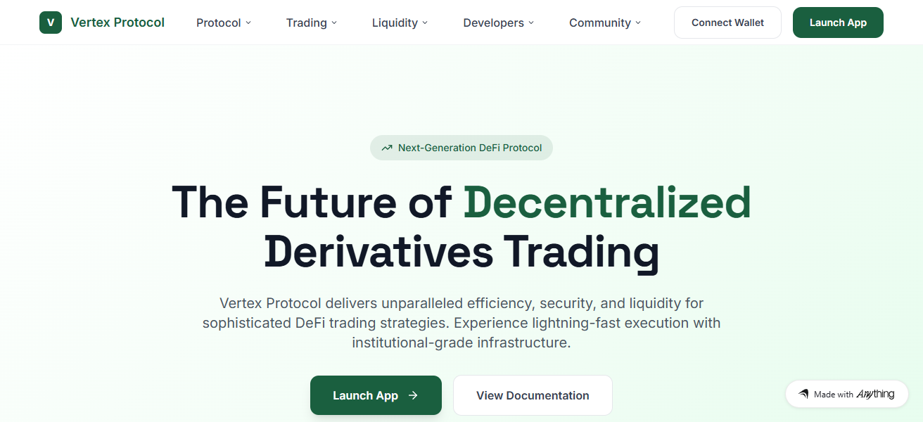 10 Best On-Chain Derivatives Platforms In 2026 Ranked 15 4. Vertex Protocol