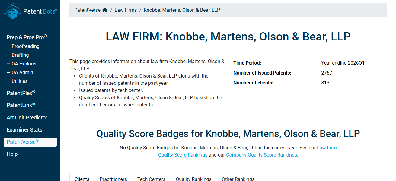 10 Best Intellectual Property Litigation Attorneys for Tech IP 24 Knobbe Martens – Michael E. Ward