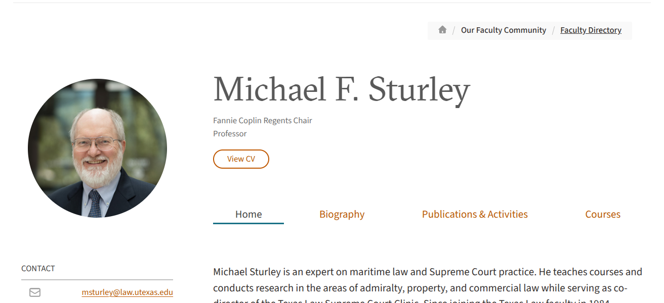 Michael F. Sturley
