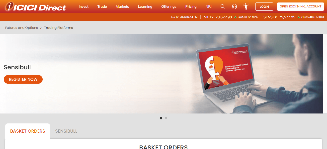 ICICI Direct Trade Racer